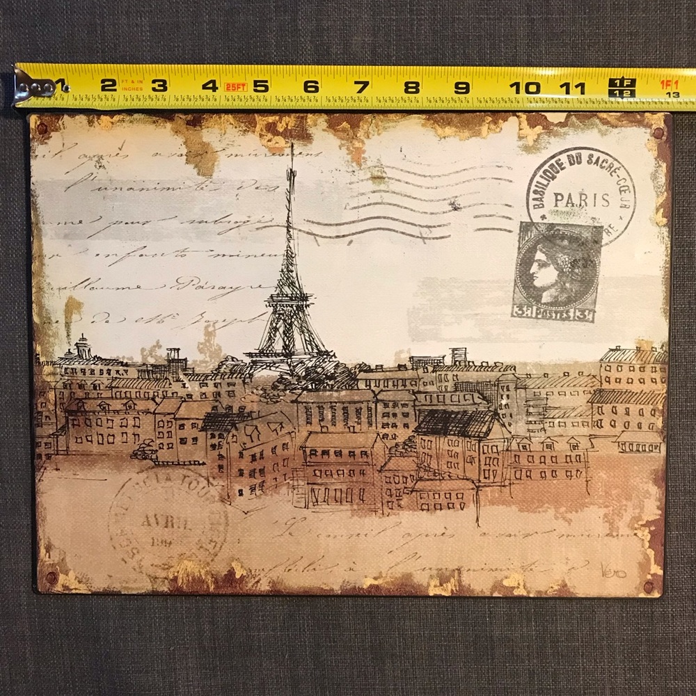 Paris postcard Art